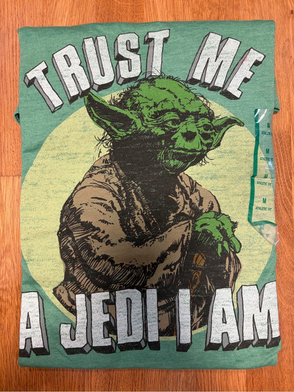 Star Wars Green Yoda 'Trust Me A Jedi I Am' Graphic Tee